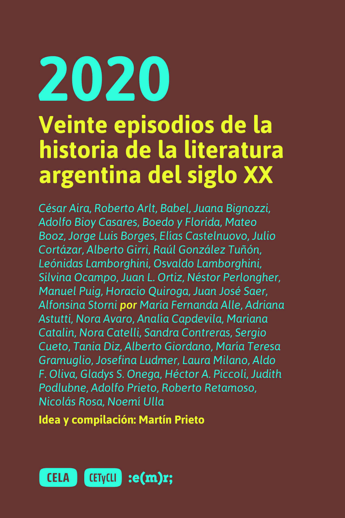 2020 - Veinte episodios de la historia de la literatura argentina del siglo XX
